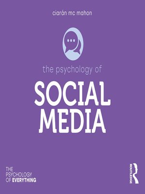 cover image of The Psychology of Social Media